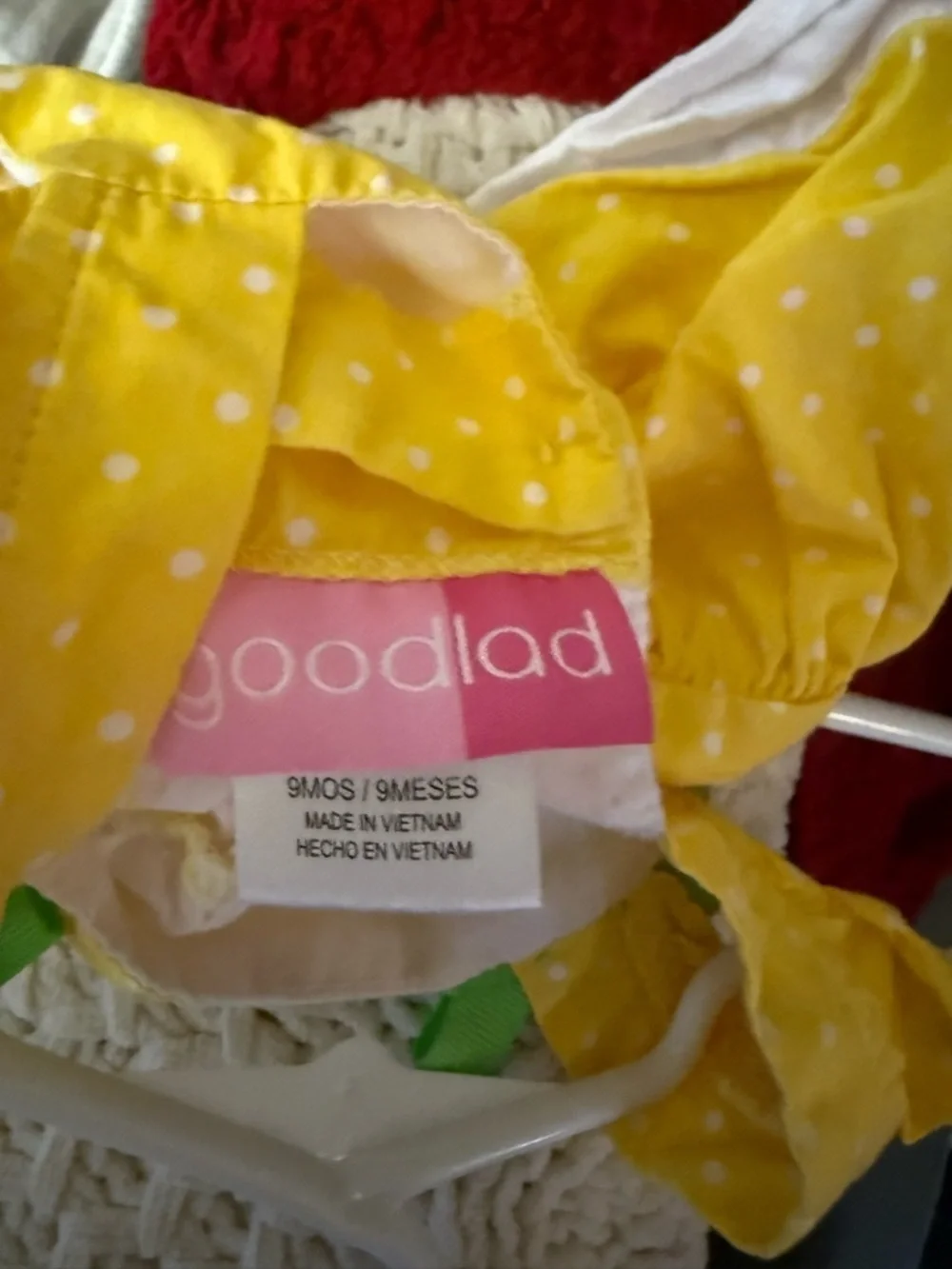 Goodlad Frog & Flowers Diaper Set